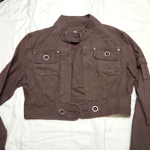 Juniors half jacket size medium